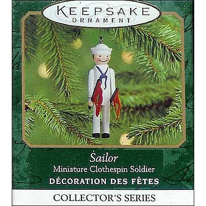 2000 Sailor, Miniature Clothespin Soldier #6