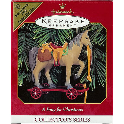 1999 A Pony for Christmas Colorway, Rare