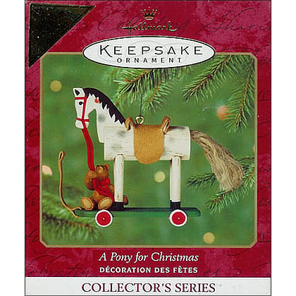 2000 A Pony for Christmas, Colorway - RARE