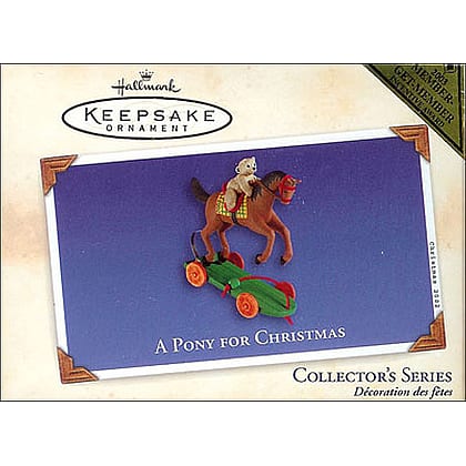 2002 A Pony for Christmas, COLORWAY