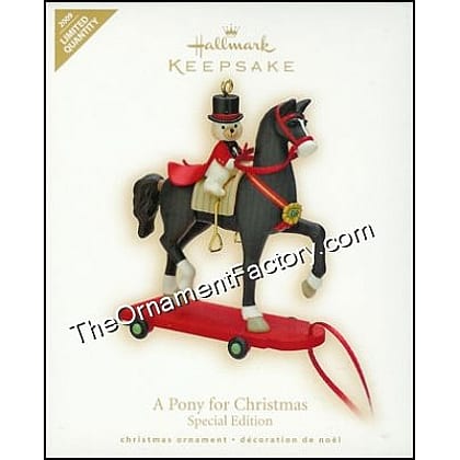 2009 A Pony for Christmas, LIMITED QUANTITY