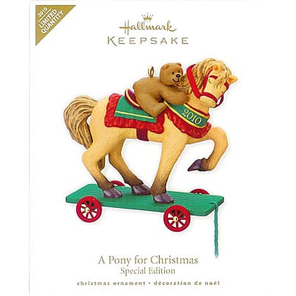 2010 A Pony for Christmas, LIMITED QUANTITY
