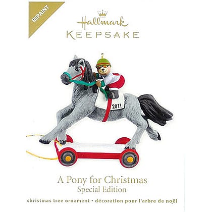 2011 A Pony For Christmas, COLORWAY, LIMITED QUANTITY